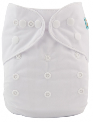 Alvababy White Pocket Nappy