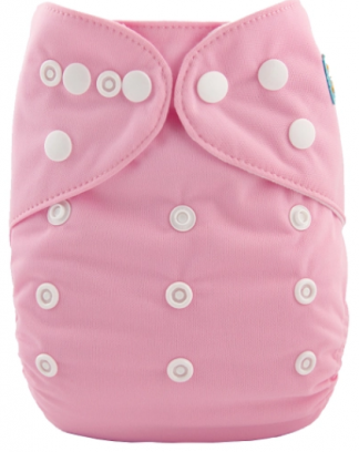 Alvababy Baby Pink Pocket Nappy