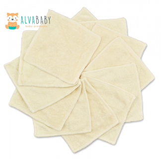 Alvababy Plain Bamboo Wipes (10pk)