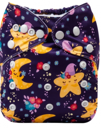 Alvababy Stars & Moons Pocket Nappy