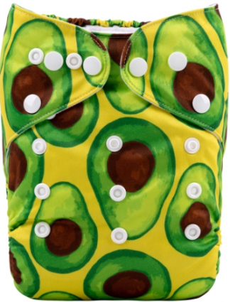 Alvababy Holy Guacamoly! Pocket Nappy