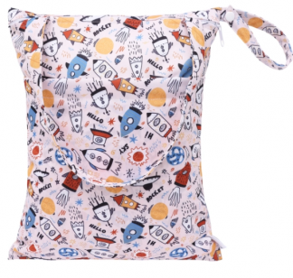 Alvababy Space Rockets Wet/Dry Bag