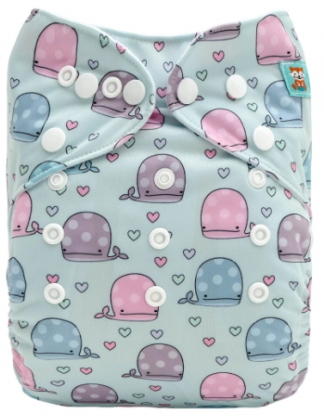 Alvababy Whale of a Time Pocket Nappy